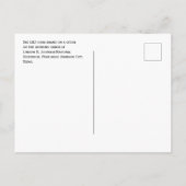 LBJ Horn Brand, Lyndon B. Johnson NHP Postkarte (Rückseite)