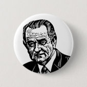 LBJ Knopf Button (Vorderseite)