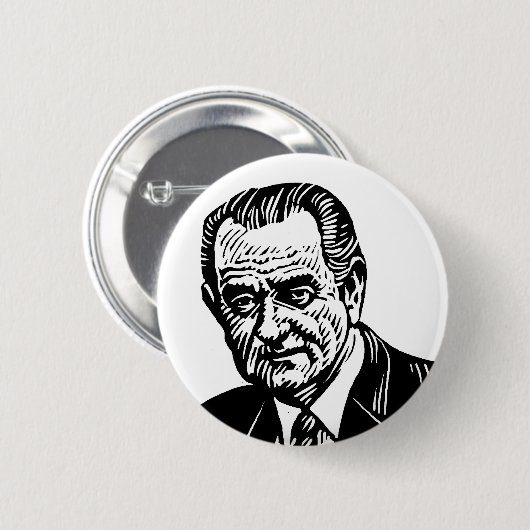 LBJ Knopf Button (Vorne & Hinten)
