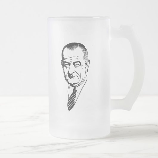 LBJ MATTGLAS BIERGLAS (Rechts)