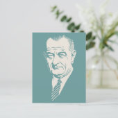 LBJ POSTKARTE (Stehend Vorderseite)