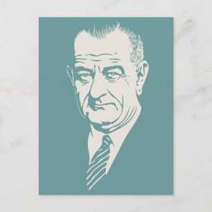 LBJ POSTKARTE