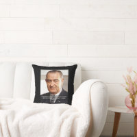 LBJ und Zitat "Wissen, was richtig ist"