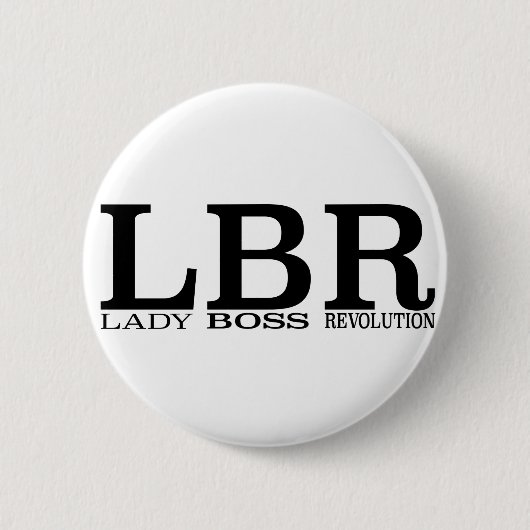 LBR Dame Boss Revolution Button (Vorderseite)