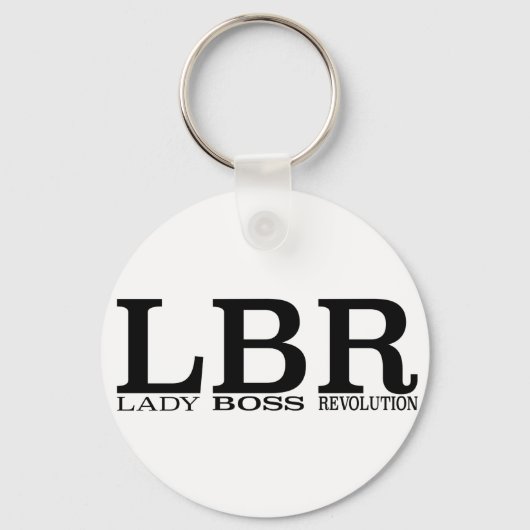LBR Lady Boss Revolution Schlüsselanhänger (Vorderseite)