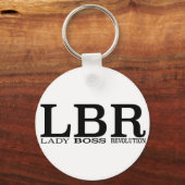 LBR Lady Boss Revolution Schlüsselanhänger (Vorderseite)
