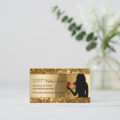 LBT Hochzeitskarten Visitenkarte (Stehend Vorderseite)