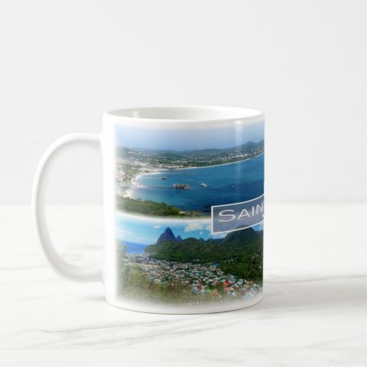LC Saint Lucia - Kaffeetasse (Links)