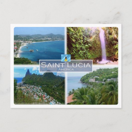 LC Saint Lucia - Postkarte (Vorderseite)