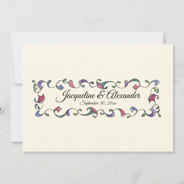 LC-Wirbel Audrey Jeanns Expressions-Kalligraphie (Vorderseite)