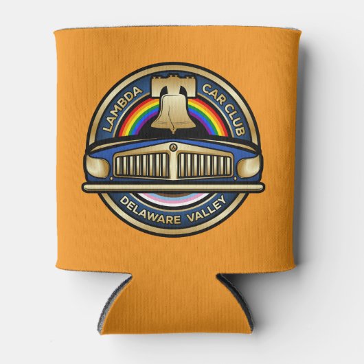 LCCI DelVal Can Cosy (Orange) Dosenkühler (Vorderseite)