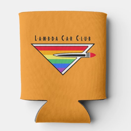 LCCI DelVal Can Cosy (Orange) Dosenkühler (Rückseite)