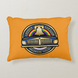 LCCI DelVal Throw Pillow (Orange) Dekokissen