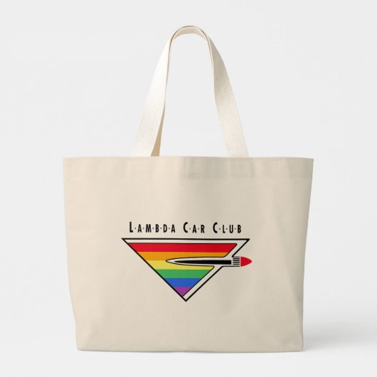 LCCI DelVal Tote Bag Jumbo Stoffbeutel (Rückseite)