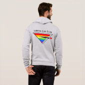 LCCI (Front & Back) Zip Hoodie (Schwarz voll)