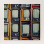 LCD-Bildschirm für das alte Retro-Fernsehen Puzzle (Horizontal)