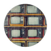 LCD-Bildschirm für das alte Retro-Fernsehen Schneidebrett (Vorderseite)
