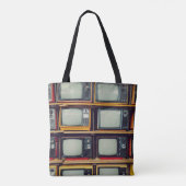 LCD-Bildschirm für das alte Retro-Fernsehen Tasche (Rückseite)