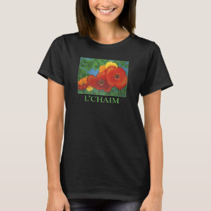 L'chaim jüdischer Toast to Life Hebräischer Judens T-Shirt
