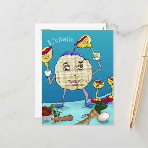 L'chaim Pesach Feiertagspostkarte