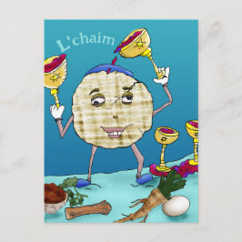 L'chaim Pesach Feiertagspostkarte
