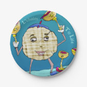 L'chaim Pesach Pappteller (Vorderseite)