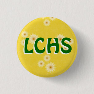 LCHS - Gänseblümchen-Knopf Button