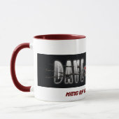 lCOFFEE MUG-DAVE EVANS alias KÖNIG OF ALL BADASSES Tasse (Links)