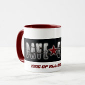 lCOFFEE MUG-DAVE EVANS alias KÖNIG OF ALL BADASSES Tasse (Vorderseite Links)