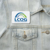 LCOG Logo-Button-Markierung Namensschild (Beispiel)