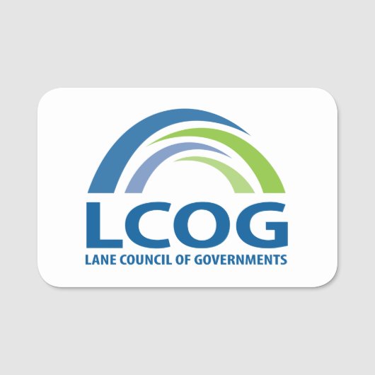 LCOG Logo-Button-Markierung Namensschild (Vorderseite)