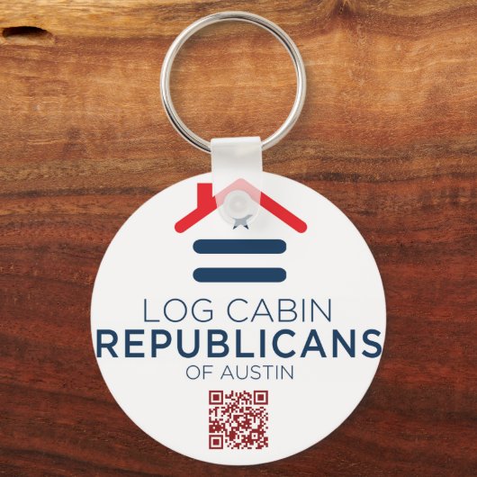 LCR Austin Schlüsselanhänger - Runde - neues Logo (Vorderseite)