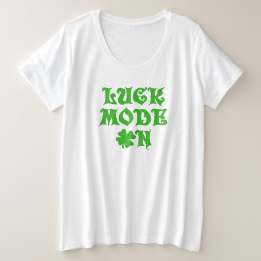 Lcuk Mode on Große Größe T-Shirt (Design vorne)