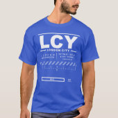 LCY T - Shirt London City Airport (Vorderseite)