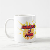LD Knowledge ist Power Tasse (Links)