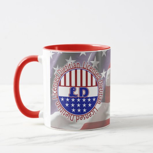 LD Lizenzierte Diätitische PATRIOTIK Tasse (Links)
