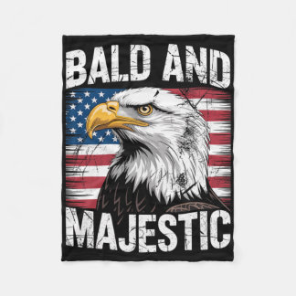 Ld und majestätischer amerikanischer Ld Adler 4. J Fleecedecke