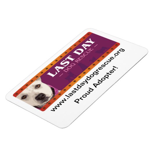 LDDR Car Magnet - Proud Adopter (Linke Seite)