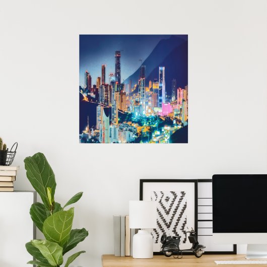 Ldo MONTERREY - New Mexico Poster (Heimbüro)