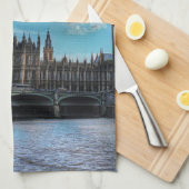 ldof London - WESTMINSTER view - Geschirrtuch (Viertel Falte)