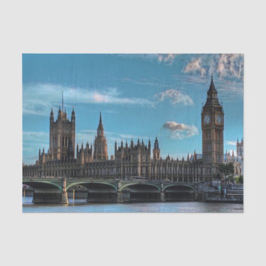 ldof London - WESTMINSTER view - Seidenpapier (Vorderseite)