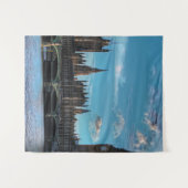 ldof London - WESTMINSTER view - Wandteppich (Vorderseite (Horizontal))