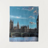 ldof London - WESTMINSTER view - Wandteppich (Vorderseite)
