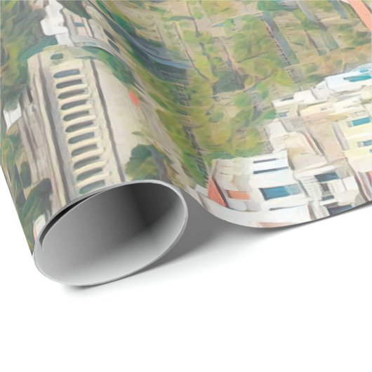 ldp AMALFI - Panorama - Küste von Amalfi - Geschenkpapier (Rolleneckpunkt)