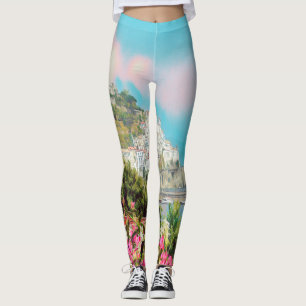 ldp AMALFI - Panorama - Küste von Amalfi - Leggings