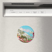 ldp AMALFI - Panorama - Küste von Amalfi - Magnet (In Situ (Geschirrspüler))