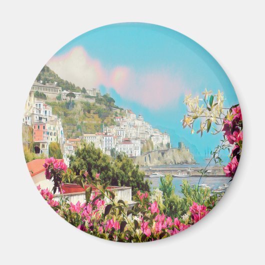 ldp AMALFI - Panorama - Küste von Amalfi - Magnet (Vorne)