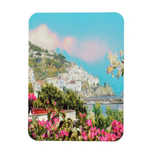 ldp AMALFI - Panorama - Küste von Amalfi - Magnet