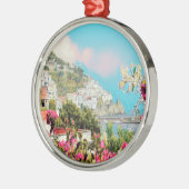 ldp AMALFI - Panorama - Küste von Amalfi - Ornament Aus Metall (Links)