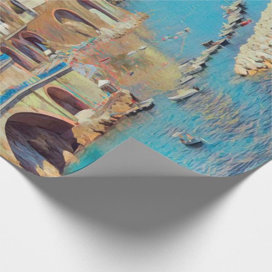 ldp ATRANI - Amalfi Küste - Geschenkpapier (Ecke)